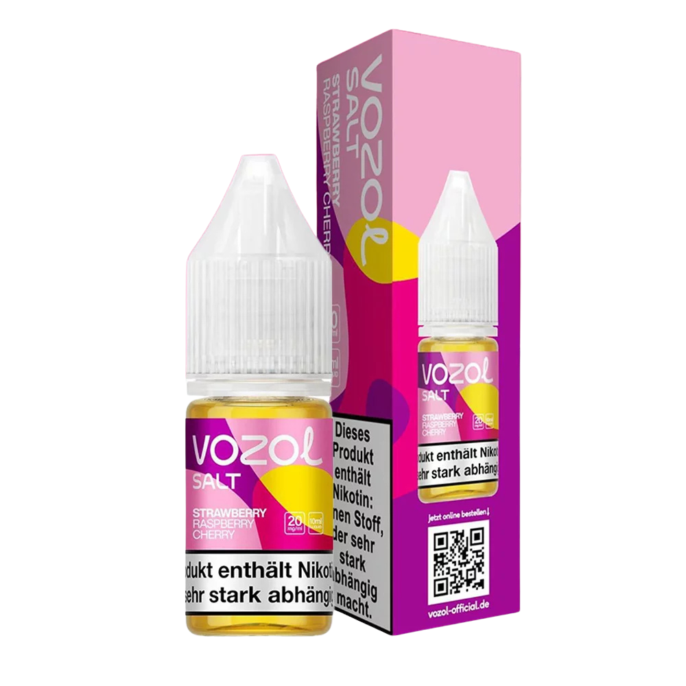 Vozol SALT Strawberry Raspberry Cherry 10ml