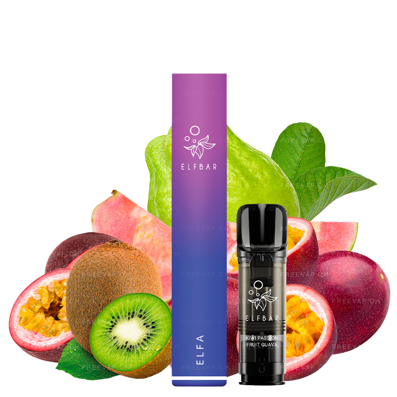 ELFBAR Elfa Pro Starter Set Passion Kiwi Guave