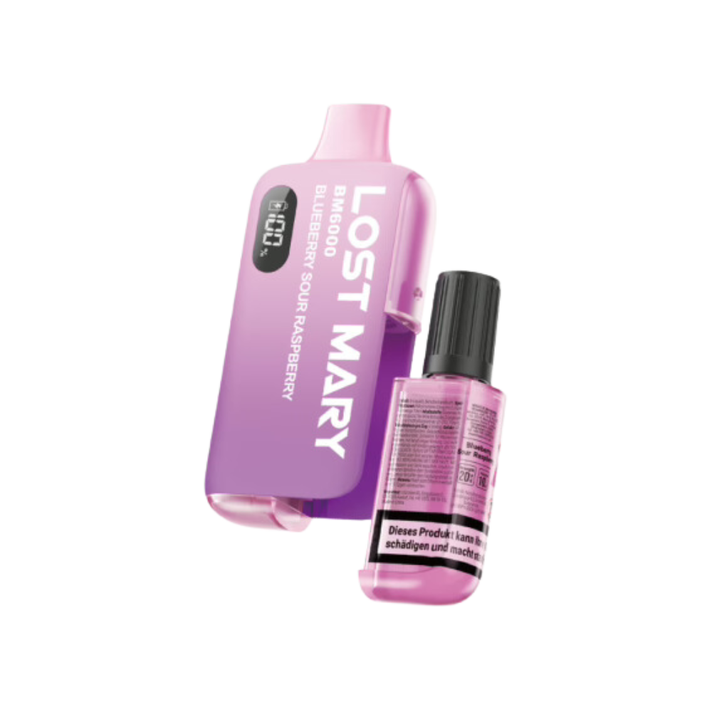 LOST MARY BM6000 Blueberry Sour Raspberry - Vape Kit