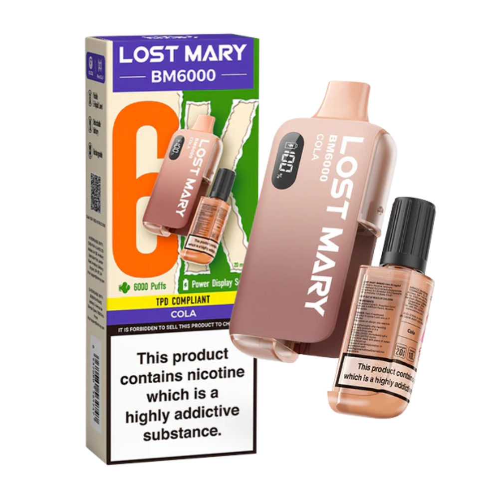 LOST MARY BM6000 Cherry Cola - Vape Kit