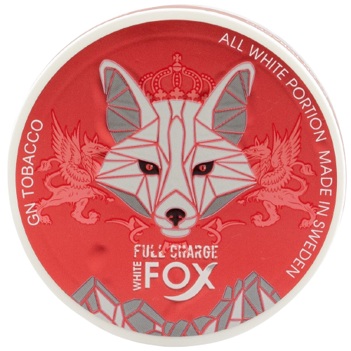 Snus WHITE FOX Full Charge All White