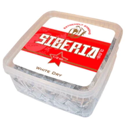 Snus SIBERIA White Dry 500g Box