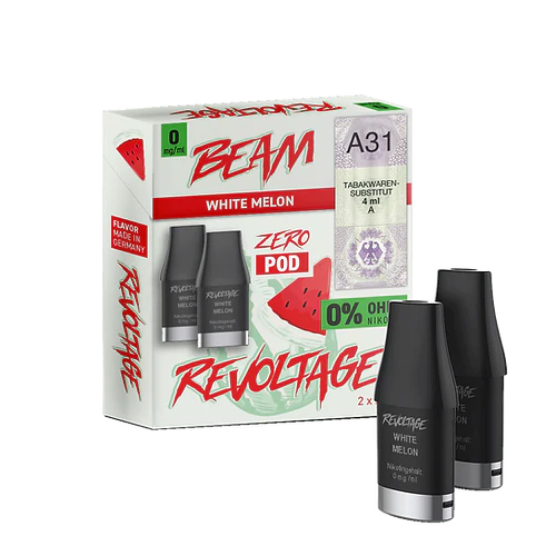 REVOLTAGE Beam Pod Blanc Melon (sans nicotine)