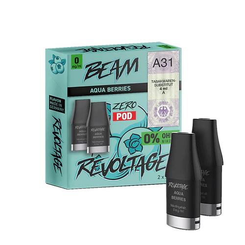 REVOLTAGE Beam Pod Aqua Berries (sans nicotine)