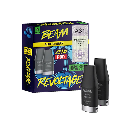 REVOLTAGE Beam Pod Blue Cherry (sans nicotine)