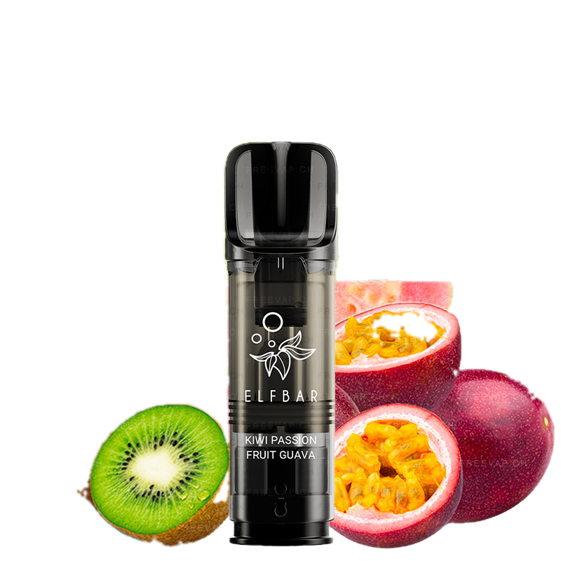 ELFBAR Elfa Pro Kiwi Goyave Passionfruit (paquet de 2)