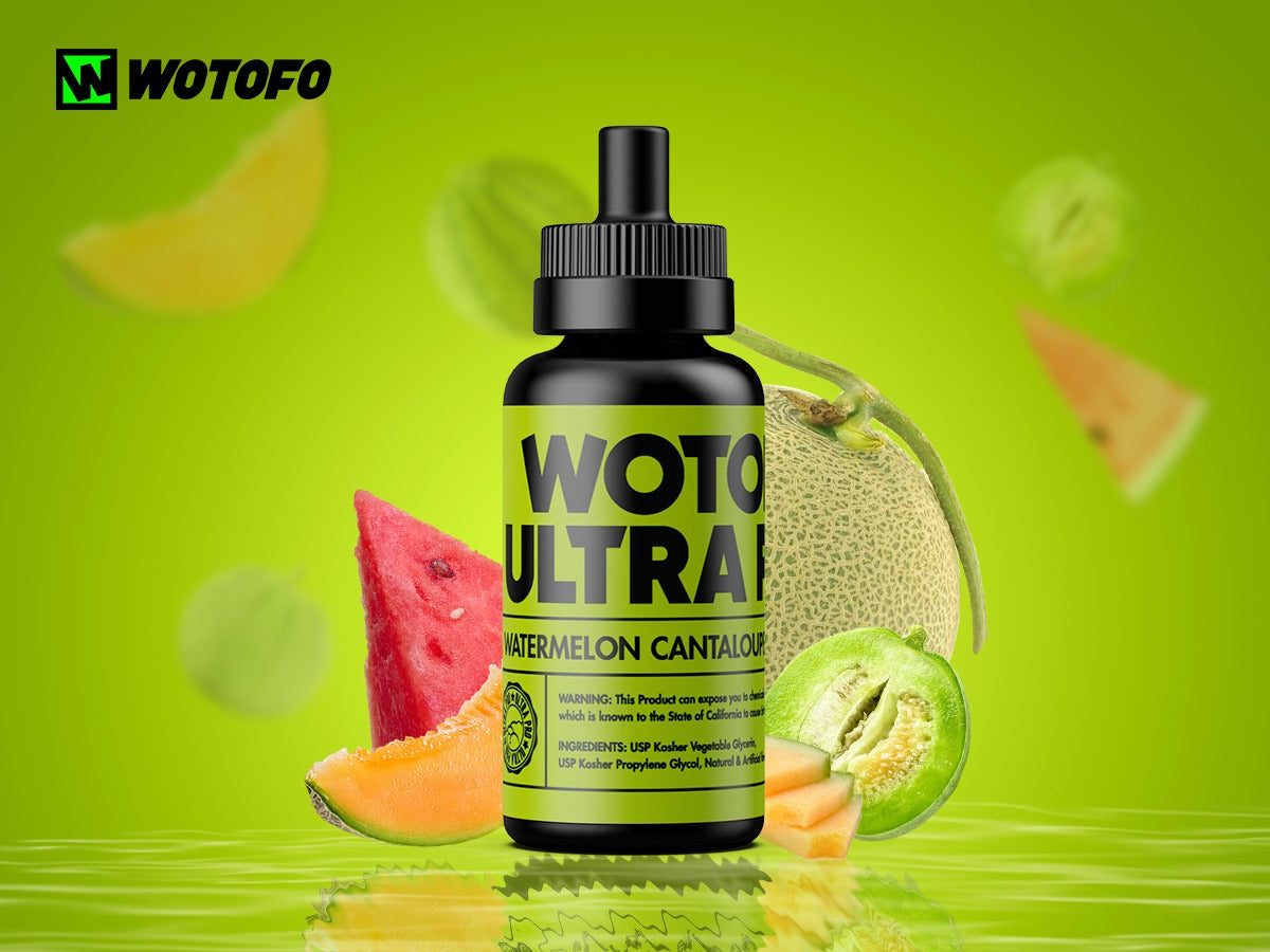 Wotofo Ultra Pro 8000 Pastèque Cantaloupe Honeydew