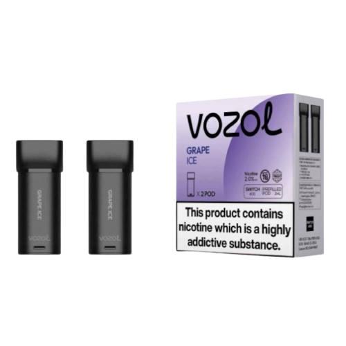 VOZOL SWITCH 600 2er Pod - Grape Ice 20mg